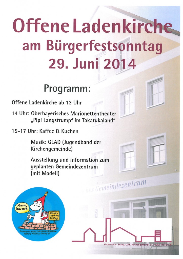 Bürgerfestplakat